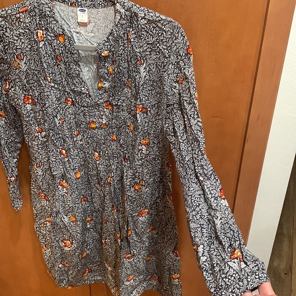 Old navy dress with 3/4 sleeves. Small PETITE, 100% Rayon - Picture 4 of 6